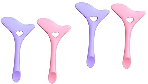 PAMINGONO 4pezzi Silicone Eyeliner Applicators Multi-functional Makeup Tools Per Precisione e Sopracciglia Design Facile Usare Per Look Makeup
