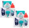 Avízor Ever Clean Plus - Travel Kit - Contact Lens Cleaning and Disinfection Solution - Deep Removal of Lipid Deposits - Ideal for Travel - 2x60ml + 16 Tablets