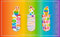 moses. Magnetlesezeichen Rainbow Love | Buchseitenmarkierung | Bookmarker | Lesezeichen für Buchliebhaber | Geschenk zum Buch