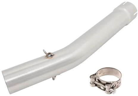 TYSMYXGS Adaptateur De Connecteur De Silencieux Intermédiaire pour Pot D'échappement De Moto pour Y&amaha YZF R6 YZF-R6 YZFR6 1998-2005 Silencieux
