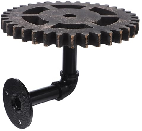 Yardenfun Étagère Murale Rétro Forgé Étagères En Tuyaux De Fer Étagères Murales En Métal Noires