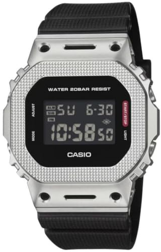 Casio G-Shock GM-5600M-1ER Sportuhr Stahl Gummi Schwarz