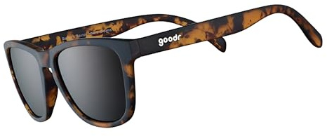 goodr Bosley's Basset Hound Dreams, Polarised Sunglasses for Men & Woman, Medium Sized (OG), Tortoiseshell Frames and Brown Non-Reflective Lens, UV400 Protection, No Slip, No Bounce