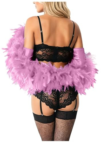 Feder-Boa, Länge Circa 200 cm Federboa, Federschal Kostüm-Accessoire, 20er Jahre, Flapper, Karneval, Mottoparty, Truthahn-Boa-Federn für Partys, Hochzeiten