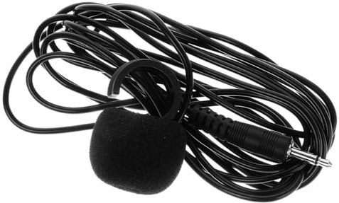 Toddmomy Microfono a Contatto per Dito Clip, Pickup per Flauto Nero | Abs, Connettore, per Strumenti Musicali e Telefono, Adatto a Performance Live e Parlato