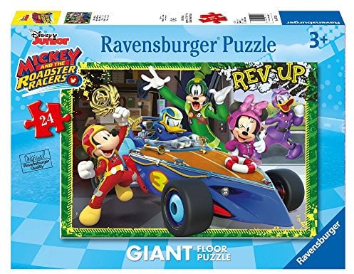 Mickey Mouse 05524 Mickey and The Roadster Racers Puzzle, L