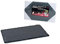 Aurora Store - PIATTO PIANO 15 x 25 cm RETTANGOLARE ARDESIA NERO PIETRA NATURALE DA SUSHI RISTORANTE CUCINA VASSOIO TAGLIERE PORTATA