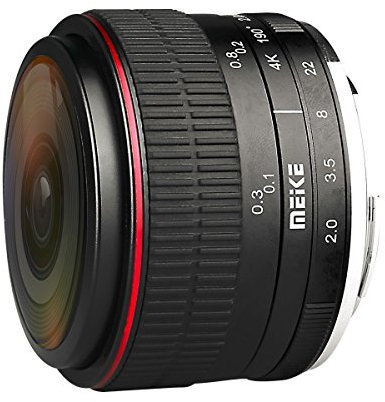 Fisheye Lens for Sony E-Mount Meike MK-6.5mm-F/2.0