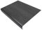 225mm Grey UPVC Window Board/Cill Cover 1.25m Long 9mm Thick Plastic Window Sill Capping