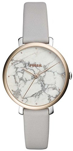 Fossil Damen Armbanduhr Analog Quarz Leder ES4377