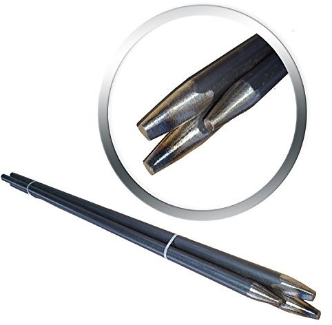 Schnureisen 3 Stück 16mm Schnurpfahl Schnurnagel, verschiedene Längen Schnurpfähle 1000mm (100cm) Lang