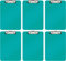 Leitz 3971 WOW A4 PS Klemmbrett, blau, 6 Stück