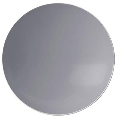 Seltmann Weiden Fashion Elegant Grey Plato Hondo Redondo, Gris