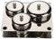 Stainless Steel Nail Art Mini Manicure Acrylic Powder & Liquid Set Cans Storage Box Nail Brush Holder Tools Container Jar Tray 3 Pieces With Lids