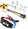 FEICHAO 4Pcs A2212 2200KV Bürstenloser Motor mit 6T + 30A Halterung ESC-Controller für Multikopter-Fernbedienungs-Quadcopter (1Piece Motor + 30A ESC)