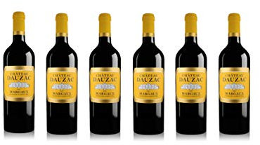CHATEAU DAUZAC - Vin Rouge - Vegan - AOP Margaux - Grand Cru Classe en 1855 - Wine Spectator Note de 90-93 - 6 x 0.75 L
