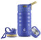 IDEUS Bouteille d'eau isotherme en acier inoxydable à double paroi avec bouchon à vis étanche (360 ml) - Violet