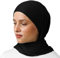 OMAIRA® Premium Hijab Jersey | Kopftuch/Schal für Damen Frauen Mädchen | weich & rutschfest, geeignet für jeden Anlass | Muslimische Kopfbedeckung Bekleidung | Schwarz