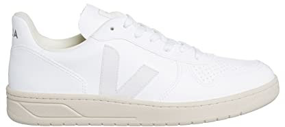 Veja Damen v-10 Sneaker extra White - Platine 40 EU