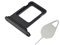 OnlyTech - Cassetto della Scheda SIM di Ricambio per iPhone 13 Nero (mezzanotte)