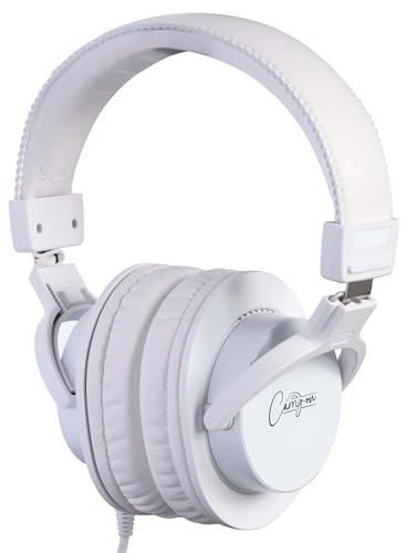 Carry-on SH100 Cuffie Over Ear Chiuse con Archetto Imbottito con 3 m di Cavo Rimovibile e Jack 3,5 mm Incluso più un Adattatore da 6,3 mm, Perfette per Musica, Giochi, Podcast e Strumenti Musicali