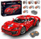 Mould King 13190 - Kit elettrico telecomandato per auto, modello tecnico, in scala 1:8, kit di blocchi meccanici per auto tecnologiche (4070 parti)