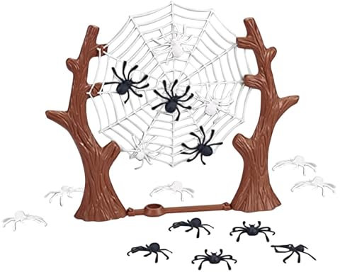 Spinnennetz-Spielzeug für Kinder, klebriges Spinnennetz-Spielzeug | Spinnennetz-Spielspielzeug - Mehrpersonen-Interaktions-Hüpfspinnen-Spiel für Spieleabende, Familientreffen und Partys mit Freunden