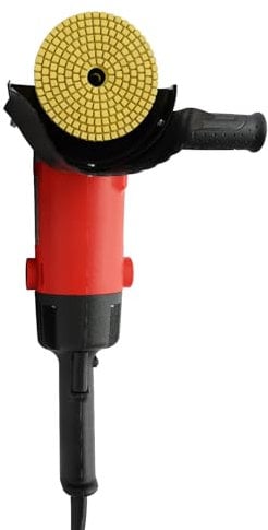 Smerigliatrice per pietra bagnata lucidatrice ad acqua marmo granito lucidante a umido Pad strumento levigatrice professionale pietra pavimento lucidatura a umido lucidatrice a umido diamante set con