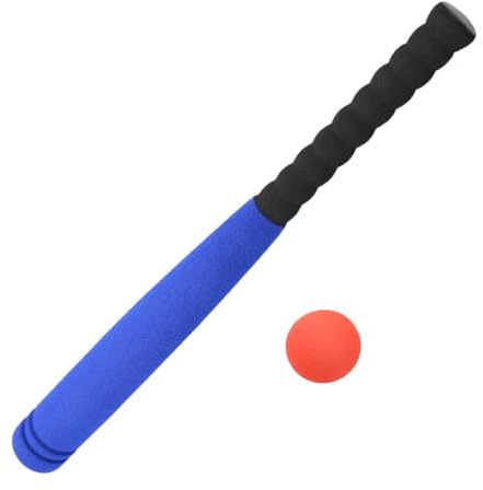 Toyvian Kids Baseball Bat Con Per All Blu e Random Per Sviluppare Abilità Motorie e Interazione