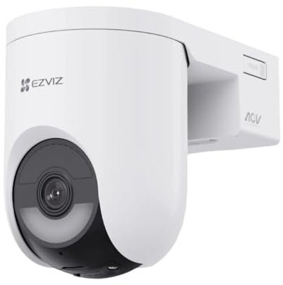 EZVIZ HB8 Lite 2K+ WLAN Überwachungskamera Außen, Akku Kamera mit 360° Schwenk/Neige, Auto Tracking, Farb Nachtsicht, KI Personenerkennung & Fahrzeugerkennung, WiFi 6, App Steuerung