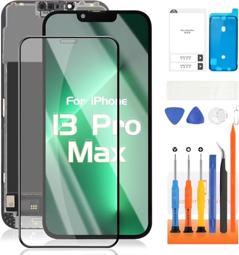 Pantalla OLED suave para iPhone 13 Pro Max de repuesto para iPhone 13 Pro Max pantalla LCD A2643 A2484 A2641 A2644 A2645 digitalizador de pantalla táctil kits de reparación