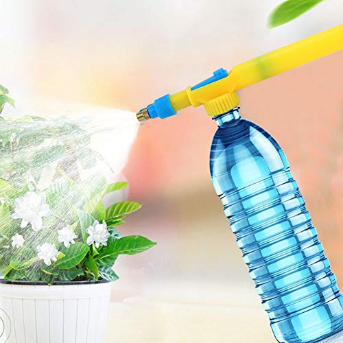 Tnfeeon Bomboletta Spray Pneumatica, Spruzzatore Ad Alta Pressione per Piante e Manutenzione del Giardino, Ugello Regolabile, Strumento di Irrigazione Leggero per Fiori e Bonsai