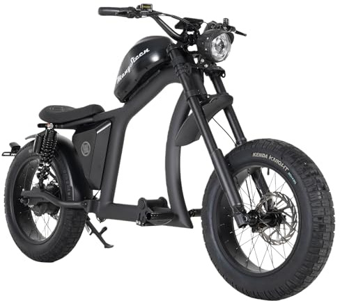 FT02 Elektrofahrrad für Erwachsene, vollgefedertes Elektromotorrad, 48V 22,5Ah Hochleistungsakku, 40-Mile Reichweite, hydraulische Doppelbremsen, straßenzugelassenes Elektromotorrad für Pendler