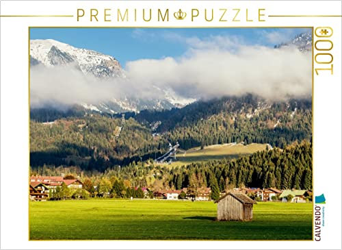 CALVENDO Puzzle Oberstdorf 1000 Teile Puzzle quer | 1000 Teile Lege-Größe 64 x 48 cm Foto-Puzzle für glückliche Stunden