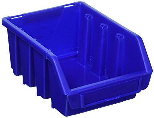 Patrol Group ERG2NIEPG001 Ergobox Sortierkästen Stapelboxen, blau, Größe 2, 1 Stück