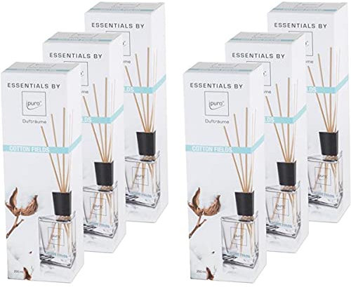 Essentials by Ipuro Cotton Fields 200ml Dufträume (6er Pack)