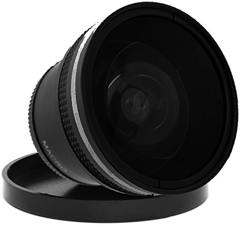 Digital Nc Extremes Fisheye-Objektiv 0,18x für Canon VIXIA HF S10