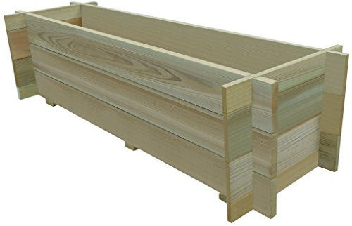 vidaXL Jardinera de Madera de Pino 120 cm Macetero Plantador Sembradora Huerto