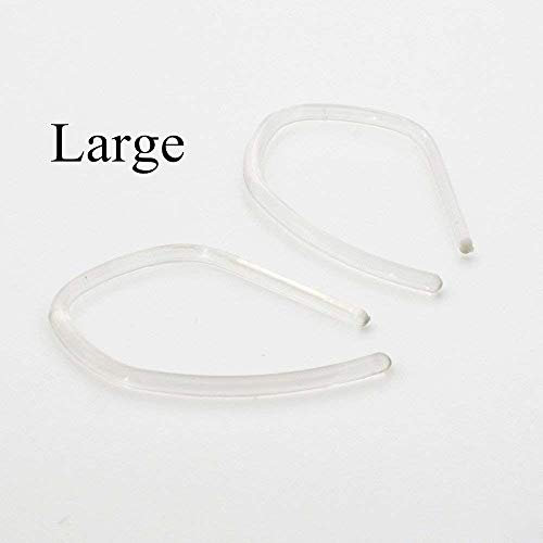 YunYiYi, 1 paio di auricolari con gancio per orecchie, accessori per la riparazione di cuffie Bluetooth stile Jabra (grande)