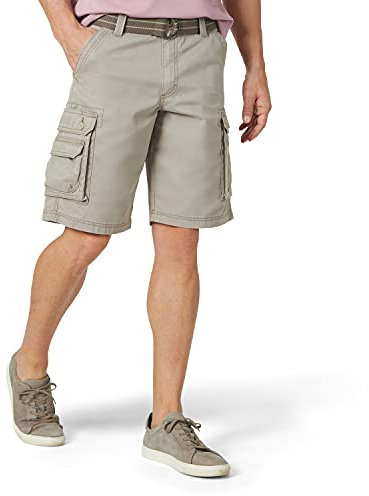 Lee Salopette New Cintura Wyoming Cargo Short Pantaloni Uomo, Muschio, 50 IT