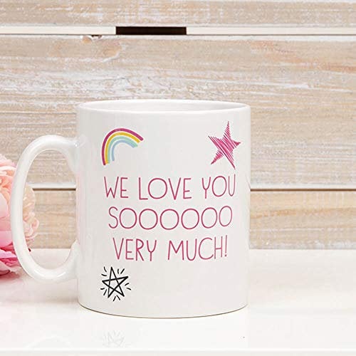 Ceramic Mug 'World's Best Mummy We Love You' Mother's Day Gift Boxed