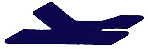 Dormisette Duo 2-facher Split Topper Spannbettlaken Boxspring Bett 180-200 x 200-220 cm 0632 Marine Blau