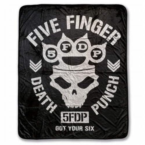 Rocksax Five Finger Death Punch Blanket - Knuckle