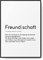 BLCKART Definition Poster Freundschaft Beidseitig Bedruckt Worterklärung Bild Freunde Typografie Wanddeko Kunstdruck (A4 | 21 x 29,7 cm | Ohne Rahmen, Definition Poster | Freundschaft)