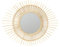 Miroir Rotin Ovale 58cm Deco Deco Murale Miroir