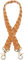 HOLZRICHTER Berlin Flechtgurt No 2-1 camel – Handgefertigter Tragegurt aus geflochtenem Premium-Leder