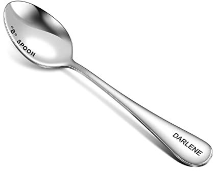 OXYEFEI Couvert Enfant personnalisé INOX,Couverts Enfants Personnalisables prénom, Couverts de Cadeau Bapteme pour garçon Fille