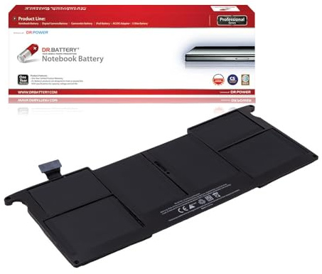DR. BATTERY A1375 Battery Replacement for Apple MacBook Air 11 11.6 A1370 (Only Late 2010 Version) EMC 2393 MC505LL/A MC506LL/A MC507LL/A MC505ZP/A MC506X/A MC506F/A MC506J/A MC505LZ/A [7.3V]