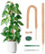 YAUNGEL Tuteur Plante, 2 Pièces 120CM Support Plante Grimpante Tuteur Coco pour Plante Monstera Maison Jardin avec Twist 20 Meter pour Soutenir Les Plantes
