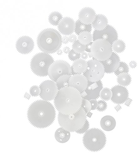 Tomshi 49 Art DIY Plastik Antrieb Spielzeug Zahnraeder Set Fuer RC Auto-Motor